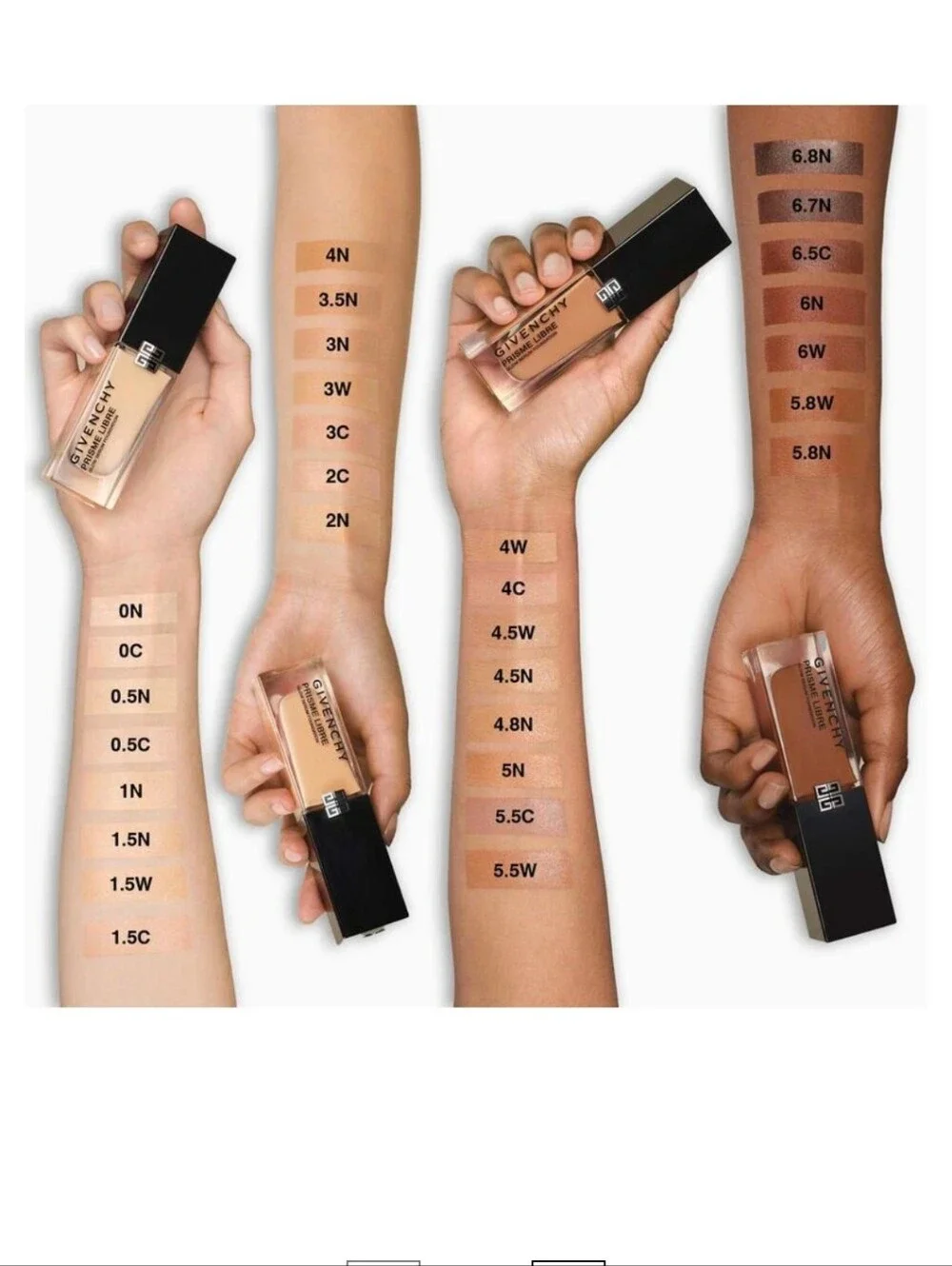 Givenchy Prisme Libre Glow Serum Foundation #0N